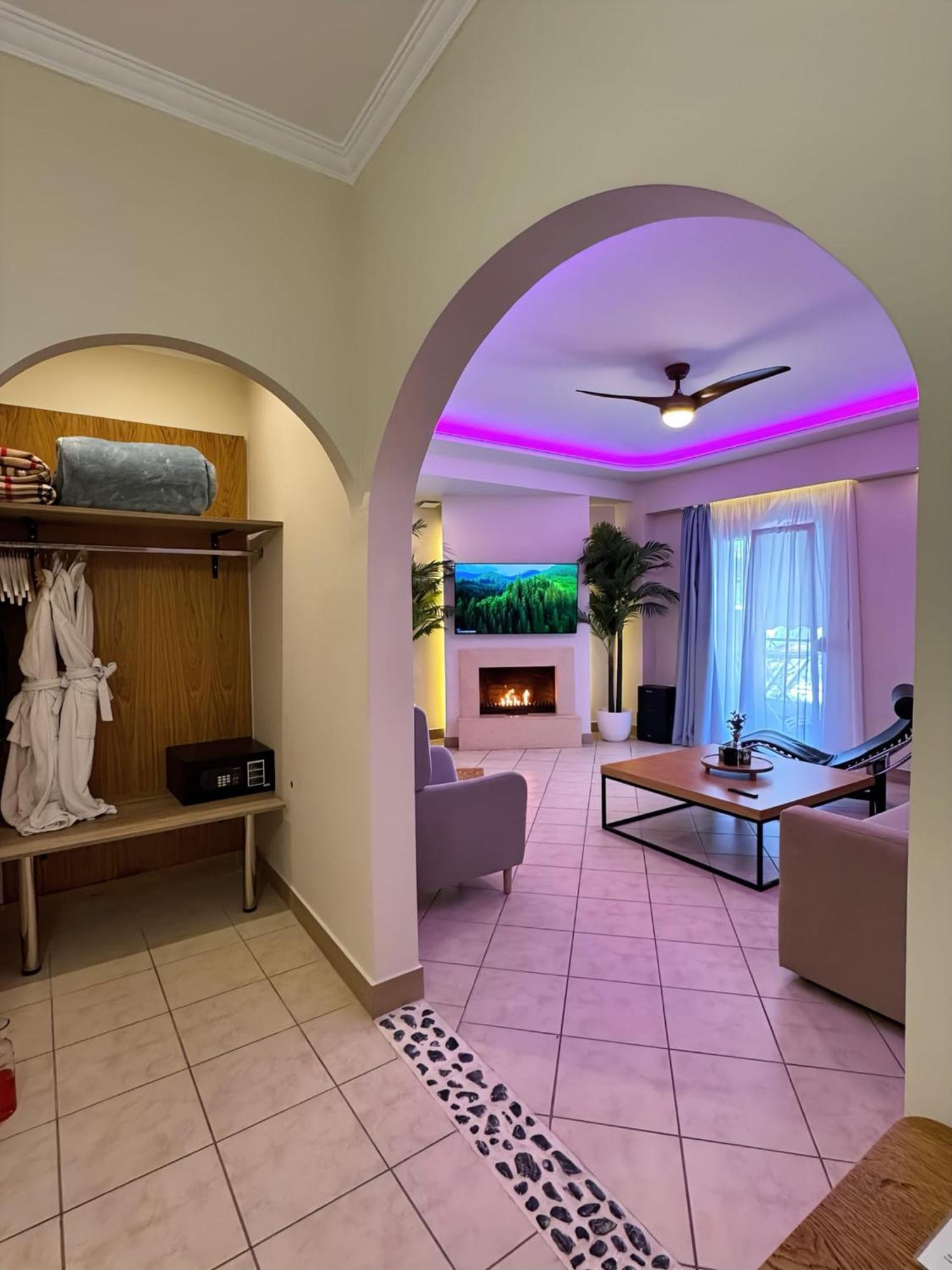Panorama Suites&Spa Stómion Quarto foto